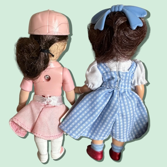 Set Of Four Madame Alexander Small 5” Dolls Dorothy Wicked Witch Baseball Rain - Picture 6 of 7